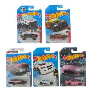 Hot Wheels HW Rescue Olympic Games Nightburnerz 1:64 Diecast 5 Lot Mattel NIP